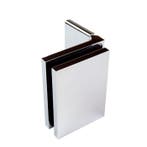 Glasklem douche Flamea glas-wand 90°-Glanschroom, Verzenden, Nieuw