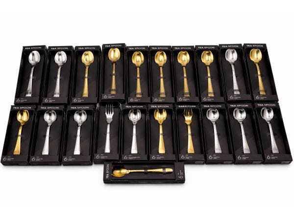 Veiling - Partij luxe bestek – 20+ stuks theelepels & vork, Maison & Meubles, Cuisine | Couverts