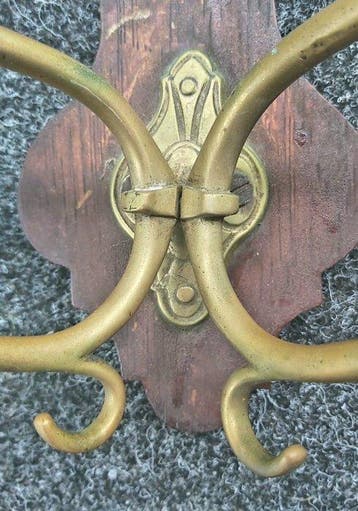 Porte-manteau - Bronze - Vintage art nouveau