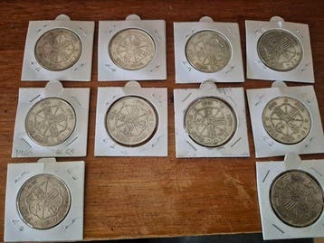 Spanje. Francisco Franco. 100 Pesetas 1966 (Lote de 10