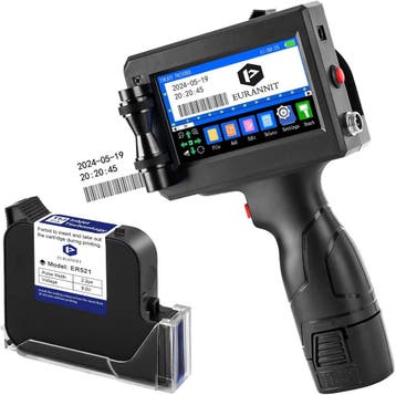 Inkjetprinter E15-1 25.4mm | Retour deal | 35% korting, Verzenden, Zo goed als nieuw, Etiket, Eurannit