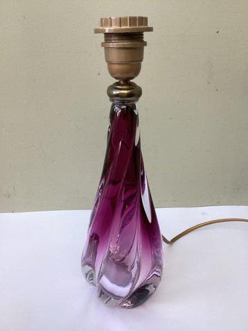 Val Saint Lambert - Lampe de table - Cristal