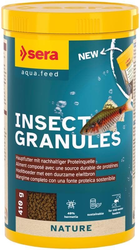 Sera Insect Granules 1000ml (Granulaat, pallets en sticks), Animaux & Accessoires, Poissons | Aquariums & Accessoires, Enlèvement ou Envoi