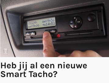Tachograaf verplicht vanaf 1 juli 2026, wij bouwen snel in!, Nieuw, Overige typen
