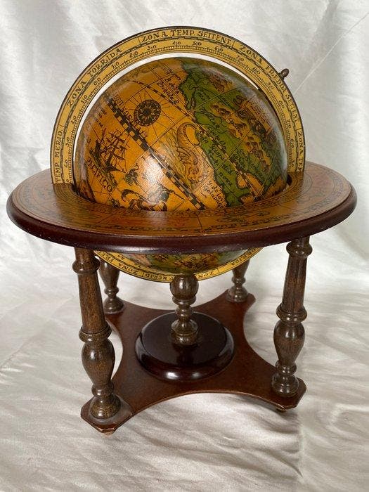 Globe - Vintage Impresionante zodíaco realizado, Antiquités & Art, Curiosités & Brocante