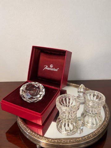 Baccarat - Salière et poivrière (2) - Cristal