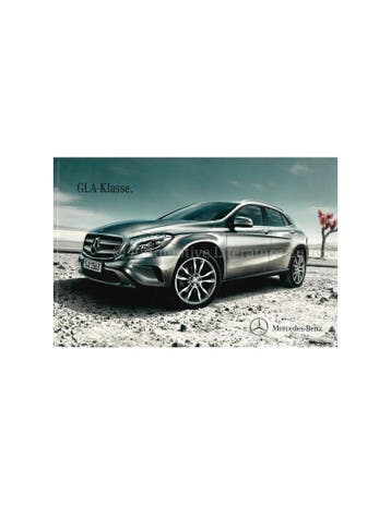 2015 MERCEDES BENZ GLA KLASSE BROCHURE DUITS, Nieuw