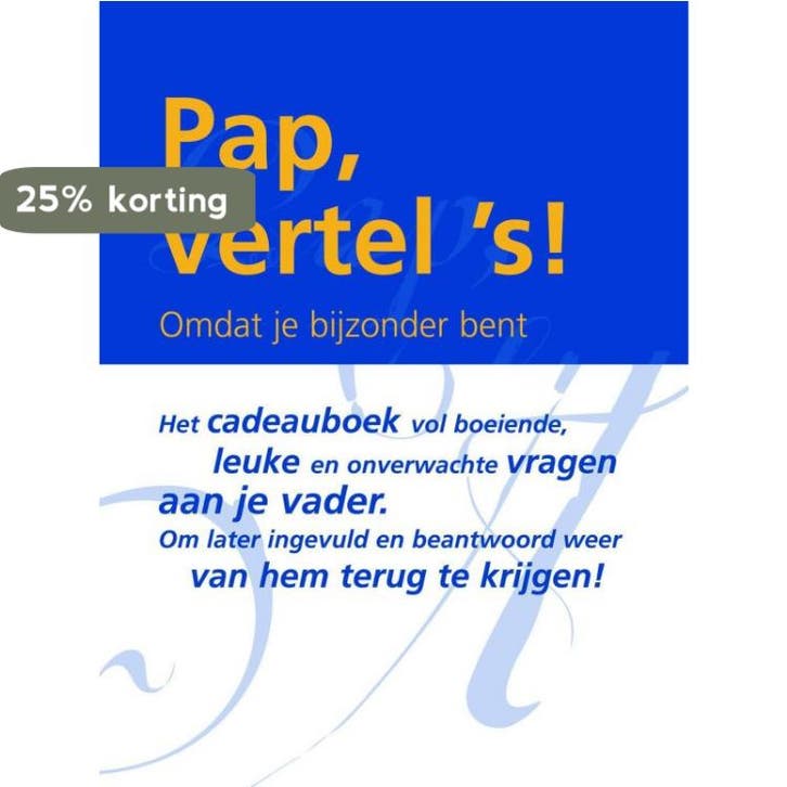 Pap, vertel s! / Vertel ´s serie 9789027416919, Boeken, Psychologie, Gelezen, Verzenden