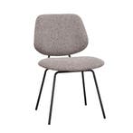 Nieuwe Stoel Berry - Zwart/Grijs- Vintage/Café, Huis en Inrichting, Stoelen, Ophalen, Nieuw