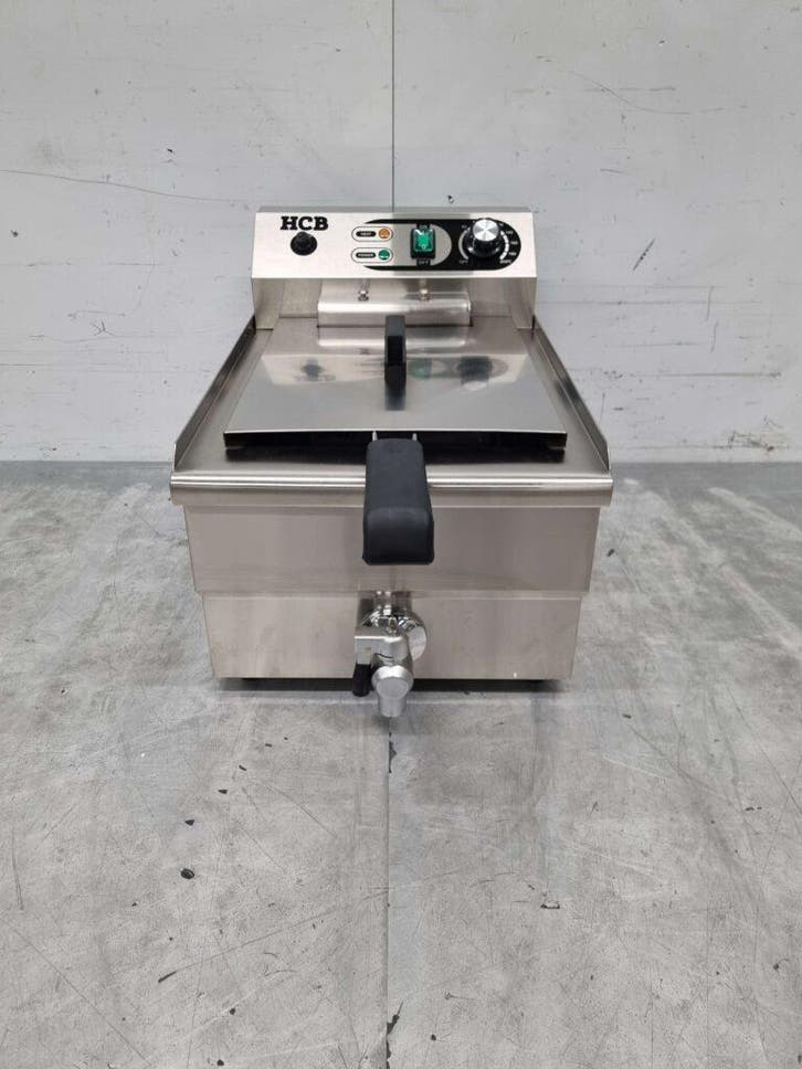 RVS Friteuse Frituur 14 liter 400V Horeca, Articles professionnels, Horeca | Équipement de cuisine, Enlèvement ou Envoi