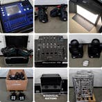 Licht, Geluid en Rigging veiling sluit op Ma 23/03 vanaf 19u, Audio, Tv en Foto, Ophalen, Gebruikt