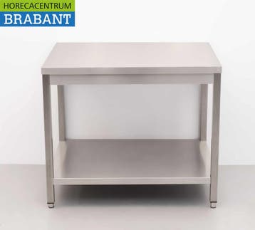 Table de travail HCB en acier inoxydable Basic-line 100 x 70, Verzenden