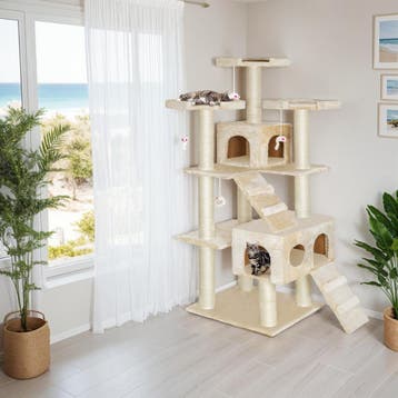 Krabpaal Knuti 186cm - beige, Dieren en Toebehoren, Verzenden, Nieuw