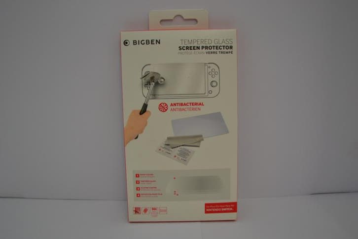 Big Ben Nintendo Switch Tempered Glass Screen Protector, Games en Spelcomputers, Spelcomputers | Nintendo Consoles | Accessoires
