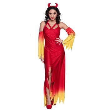 Halloween Duivel Kostuum Rood M, Verzenden, Nieuw