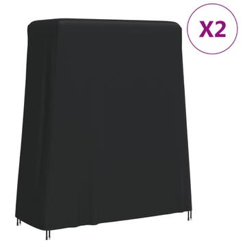 vidaXL Hoezen voor tafeltennistafel 2 st 165x70x185 cm 420D, Verzenden, Nieuw