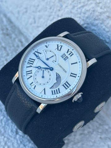 Cartier - Rotonde de Cartier Retrograde GMT - W1556368 -, Nieuw