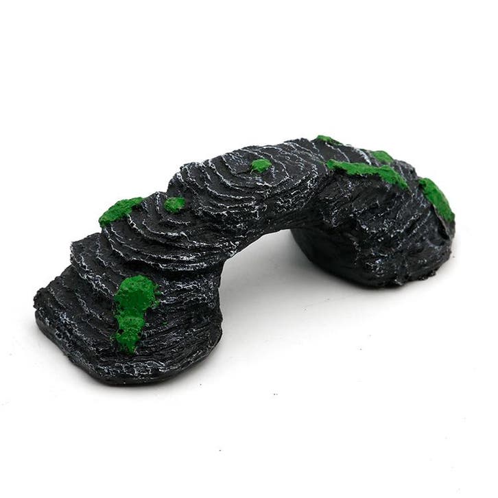 Stenenbrug met begroeiing small OS-175 - aquarium decoratie, Dieren en Toebehoren, Vissen | Aquaria en Toebehoren, Nieuw, Ophalen of Verzenden