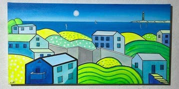 Lorenzo Cotti (XX) - Silenzio di Luna sulla Costa