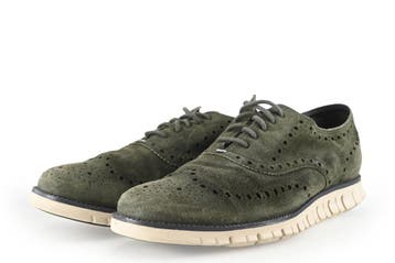 Cole Haan Veterschoenen in maat 44 Groen, Verzenden, Veterschoenen