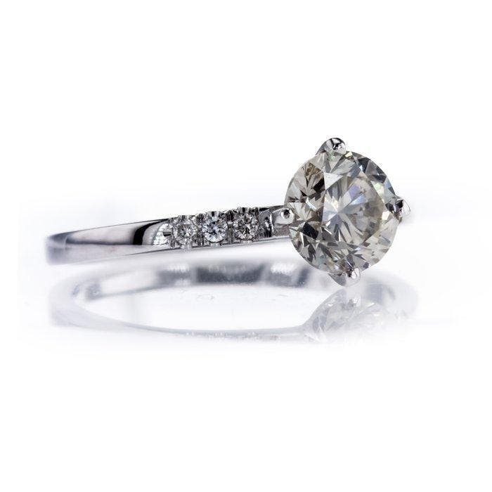 Sans prix de réserve - Bague de fiançailles - 14 carats Or, Bijoux, Sacs & Beauté, Bijoux anciens