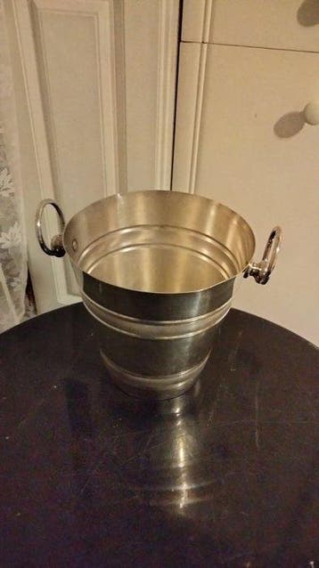 Champagne koeler - Klassiek - Verzilverd - Champagne-emmer, Antiek en Kunst