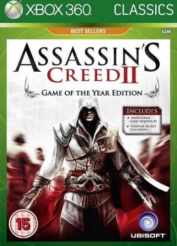 Assassins Creed II GOTY Edition (Assassins Creed 2) (Bu..., Games en Spelcomputers, Ophalen of Verzenden, Zo goed als nieuw