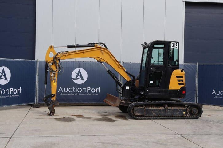 Veiling: Rupsgraafmachine Sany SY50U Diesel 29kW 2020, Zakelijke goederen, Machines en Bouw | Kranen en Graafmachines, Ophalen