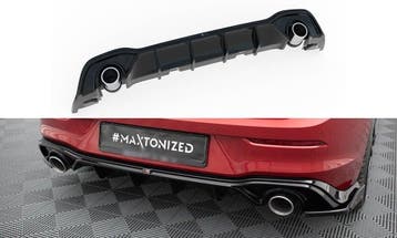 Aggressive GTI Look Diffuser voor VW Golf 8 8.5 GTE / R line, Ophalen of Verzenden