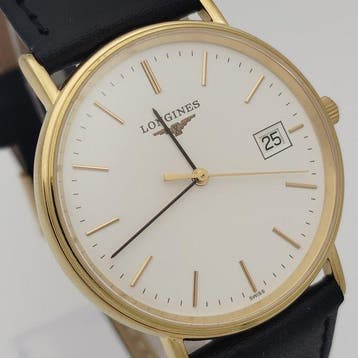 Longines - Slim Dress Quartz Date - Zonder minimumprijs -