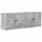 vidaXL Bedkast 2 pcs Betongrijs 66 x 35 x 48 cm, Huis en Inrichting, Verzenden, Nieuw