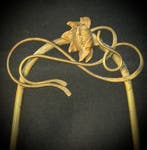 Chevalet - Tôle de bronze (dorée) - Laiton (patiné) -