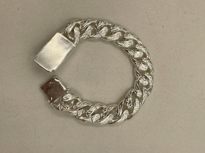Zonder minimumprijs - Armband Zilver - S925 zilveren, Handtassen en Accessoires, Armbanden