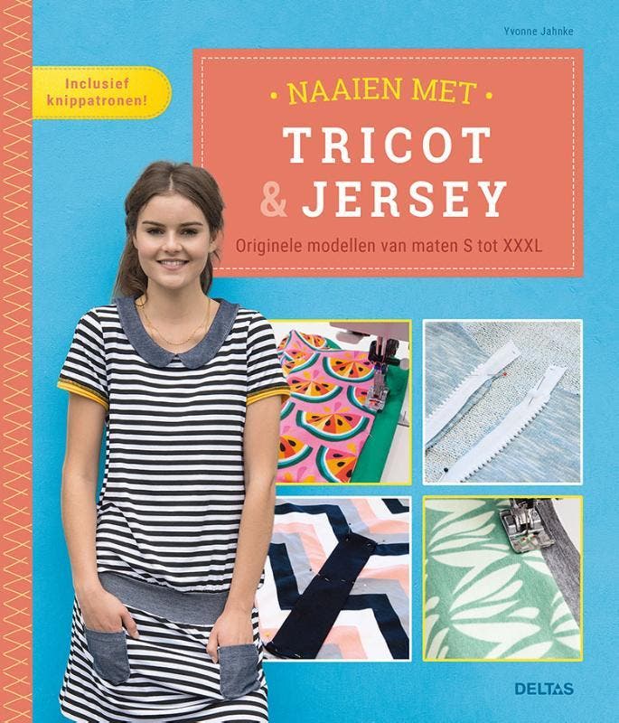 Naaien met tricot & jersey 9789044751116 Yvonne Jahnke, Boeken, Hobby en Vrije tijd, Gelezen, Verzenden
