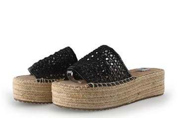 Xti Sandalen in maat 41 Zwart, Zwart, Sandalen of Muiltjes, Zo goed als nieuw, Xti