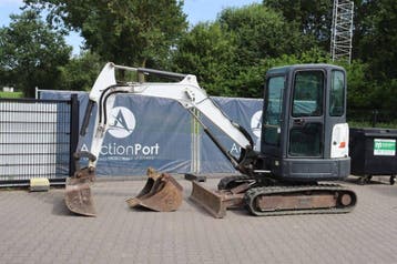 Veiling: Rupsgraafmachine Bobcat E32 Diesel 24kW 2018, Ophalen
