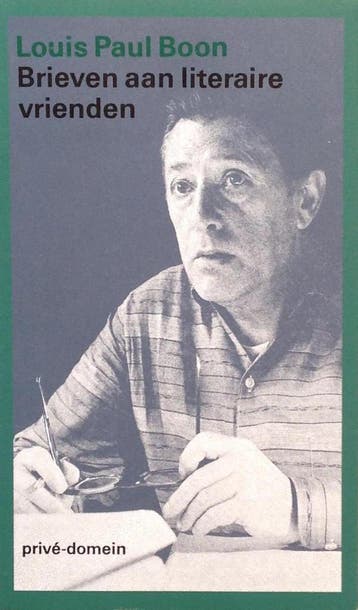 Brieven aan literaire vrienden / Privé-domein / nr. 160, Verzenden, L.P. Boon