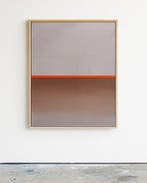 Sven Pels - Four Nine Six *NEON ORANGE* Abstract Painting