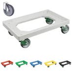 Transportroller, krattenkar, dolly, rollenplateau, kunststof, Verzenden