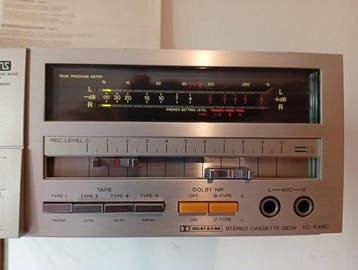 Sony - TC-FX6C Cassetterecorder-speler, Nieuw