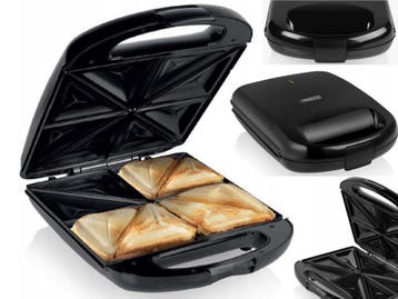 2dekans | Princess Sandwichmaker XL - Broodrooster voor 4, Ophalen of Verzenden