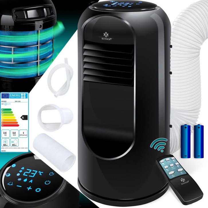KESSER® 4in1 Mobiele airconditioning - Luchtontvochtiger - 9, Elektronische apparatuur, Airco's, Nieuw, Verzenden