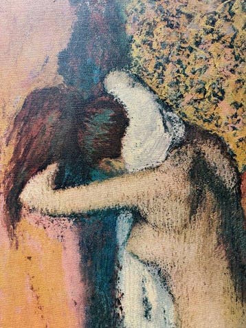 Edgar Degas (1834-1917) - La toilette