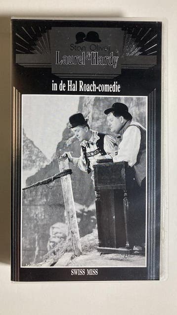 LAUREL & HARDY IN DE HAL ROACH-COMEDIES SWISS MISS (VHS), Gebruikt