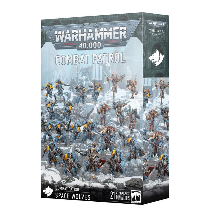Combat Patrol Space Wolves (Warhammer 40.000 nieuw), Hobby en Vrije tijd, Wargaming, Ophalen of Verzenden