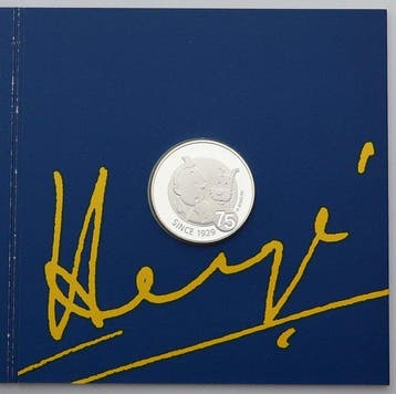 België. 10 Euro 2004 Tintin Proof (Zonder minimumprijs)