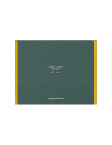 2014 ASTON MARTIN V8 VANTAGE N430 BROCHURE ENGELS, Ophalen of Verzenden, Nieuw