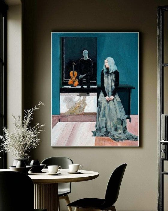 Enigma - The Silence Between Notes, Antiquités & Art, Art | Peinture | Moderne