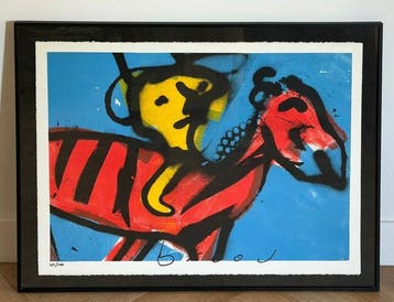 Herman Brood (1946-2001) - Man op Paard