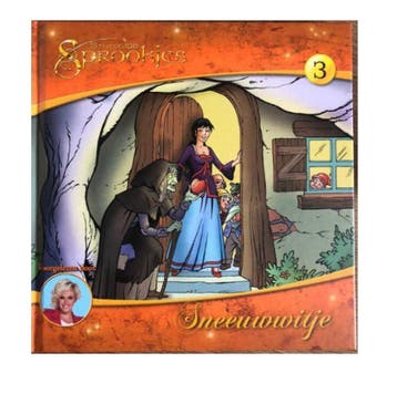 sneeuwwitje sprookjes luister CD met boek 20 x 20 cm |, Verzenden, Zo goed als nieuw